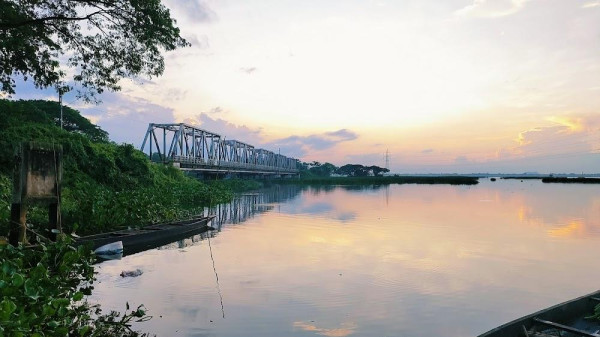 Sunset view at Deepor Beel, Guwahati