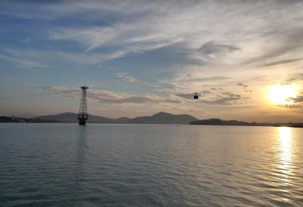 Sunset view at Kharguli Hills, Guwahati
