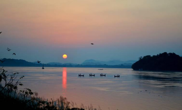 Sunset view at Kharguli Hills, Guwahati