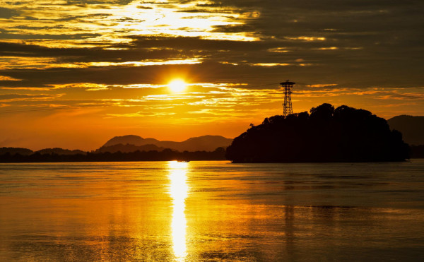 Sunset view at Kharguli Hills, Guwahati