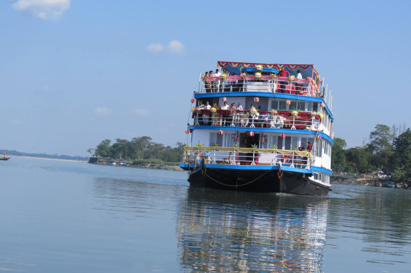 Boat safari at Dibru-Saikhowa National Park