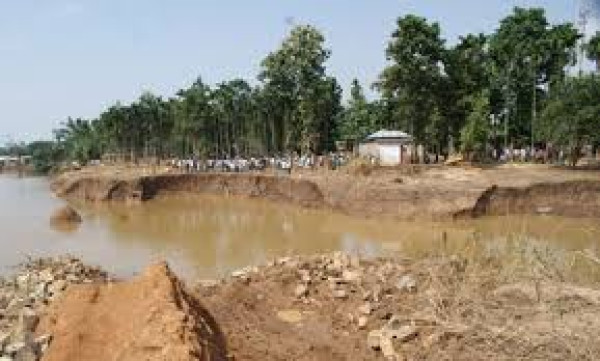 Soil erosion in Assam