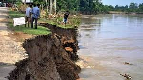 Soil erosion in Assam