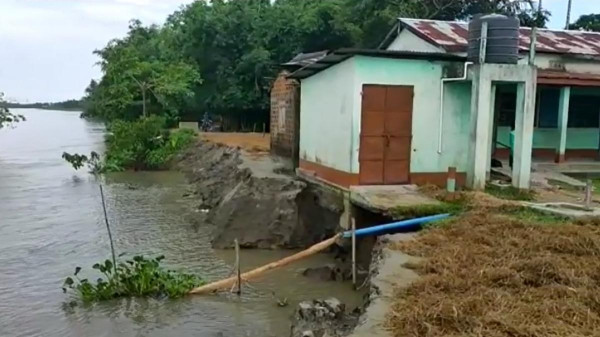 Soil erosion in Assam