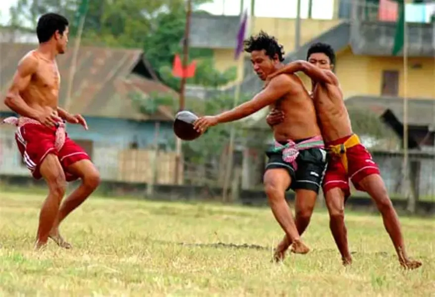 Traditional Assmaese Dhop Khel