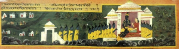 Assamese manuscript painting