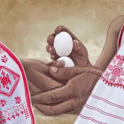 Koni Juj In Bohag Bihu | Traditional Egg Fight Of Assamese Culture culture in Assam
