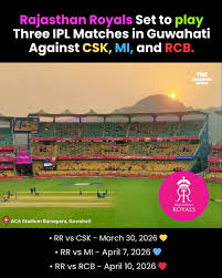 Ipl 2026 Guwahati Matches: How Many Games Will Be Played At Barsapara Stadium? — Assam general knowledge article