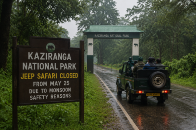 When Will Kaziranga National Park Close In 2026? Safari Closing Date & Reopening Update. illustration