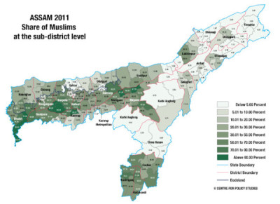 Top 100 Demography & Administration Of Assam Gk Questions And Answers For Competitive Exams. - General Knowledge of Assam