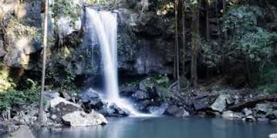 Major Waterfalls In Assam – Complete Guide To Assam's Famous Waterfalls. illustration