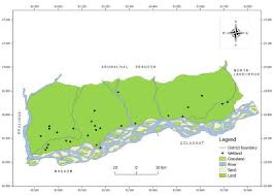 Biswanath district map