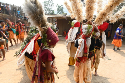 Sogra Festival Of Assam - Tiwa Tribe Spring Harvest Festival Photo