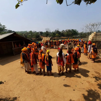 Sogra Festival Of Assam - Tiwa Tribe Spring Harvest Festival Photo