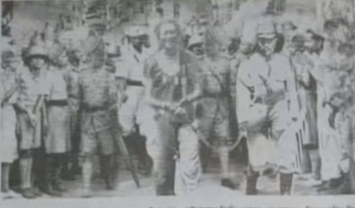 Rare photo of Kalaguru Bishnu Prasad Rabha