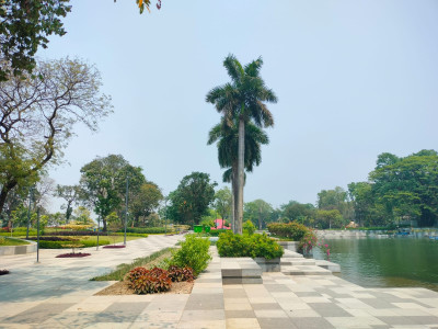 Brahmaputra Riverfront Park Uzan Bazar Photo