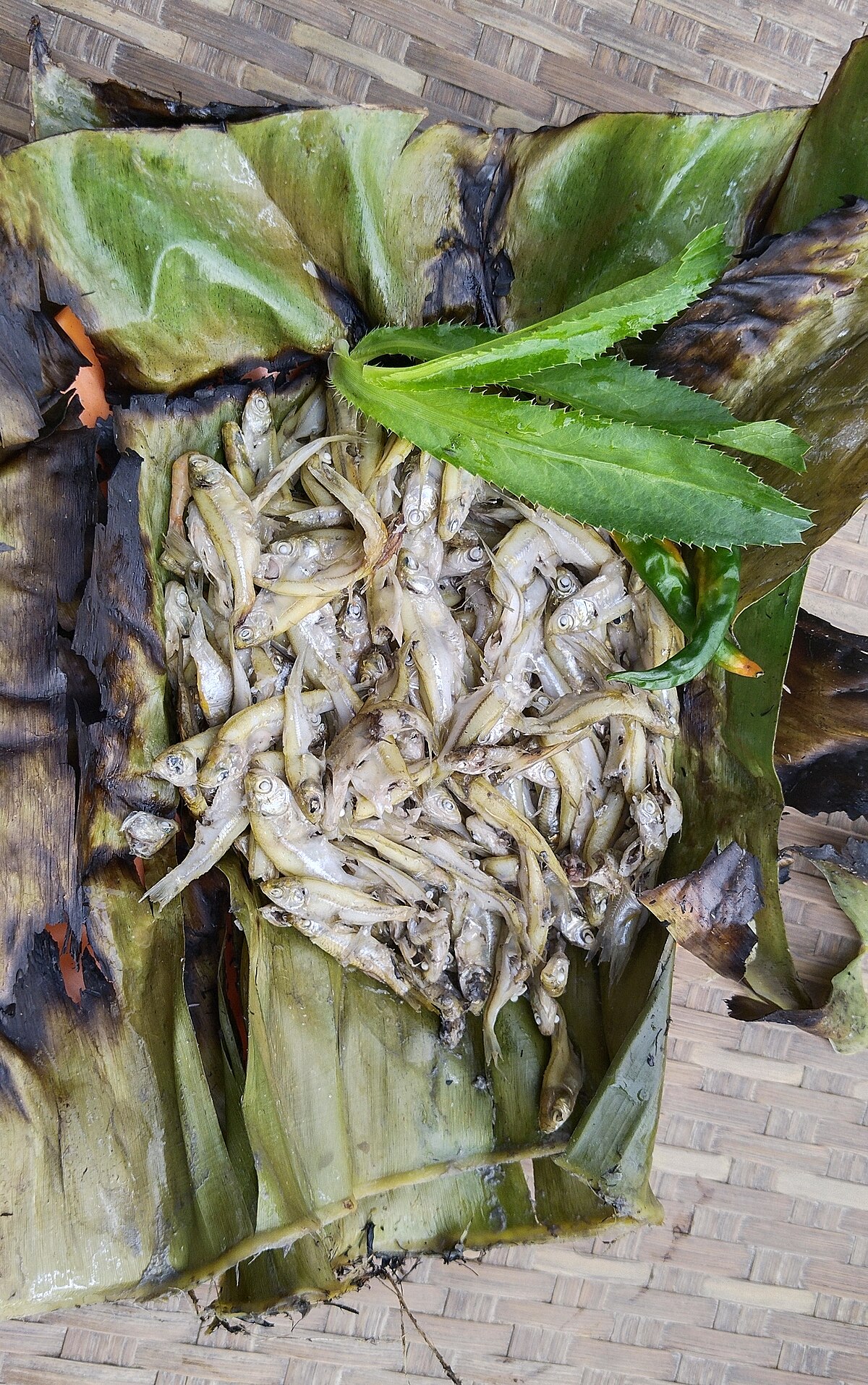 Patot Dia Mas (fish Wrapped In Banana Leaves) recipe