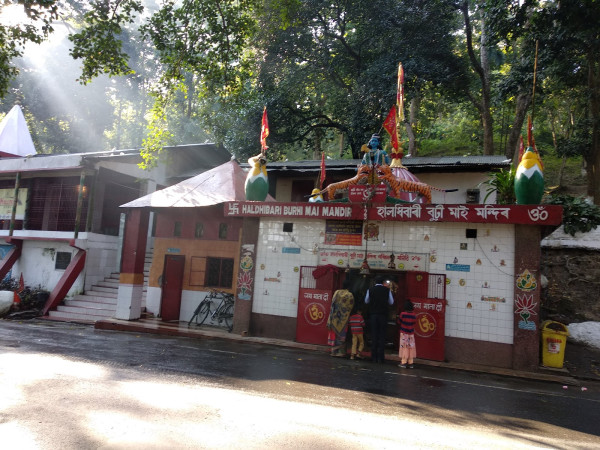 Haldibari Burhi Aair Than , Golaghat - A Temple Rooted In Faith And Folklore tourist place in Assam