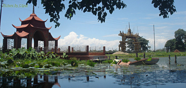 Joysagar Tank Or Joysagar Pukhuri tourist place in Assam