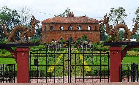 Rang Ghar – Asia’s Oldest Amphitheatre And Royal Pavilion Of The Ahom Dynasty In Sivasagar, Assam. tourist place in Assam
