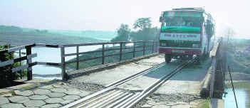 Katakhal Rail Cum Road Bridge tourist place in Assam