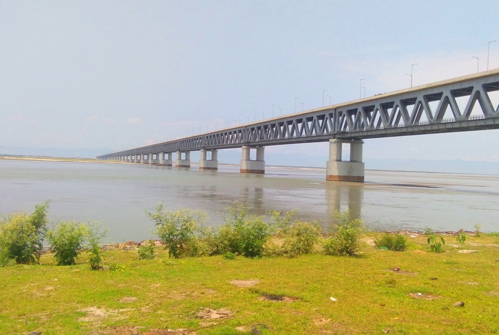 The Bogibeel Bridge tourist place in Assam