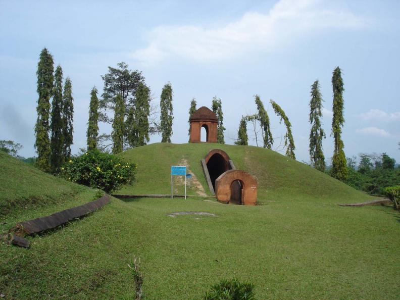 Charaideo Maidams – Unesco World Heritage Site & Ancient Ahom Royal Burial Mounds tourist place in Assam