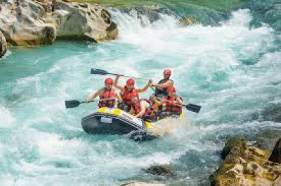 River Rafting In Nameri On The Jia Bhoroli River tourist place in Assam