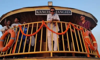 Kanchanjangha Floating Restaurant, Bogibeel Bridge — tourist place in Assam