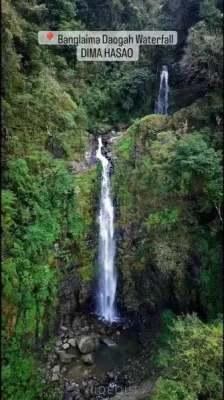Banglaima Daogah Waterfall, Dima Hasao — tourist place in Assam