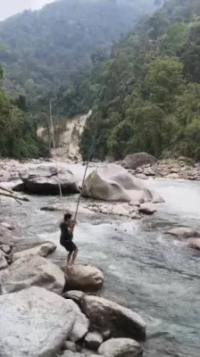 Dikreng Angling Spot, Dima Hasao - Riverside Fishing And Adventure Destination — tourist place in Assam