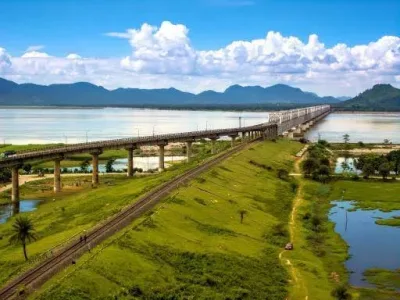 Pancharatna Viewpoint, Goalpara - Brahmaputra River And Naranarayan Setu — tourist place in Assam