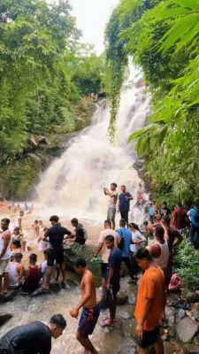 Malangkona Waterfall tourist place in Assam